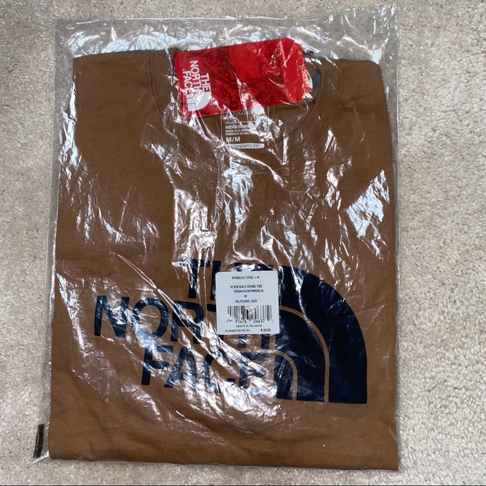 NWT BROWN SHORT SLEEVE SHIRT